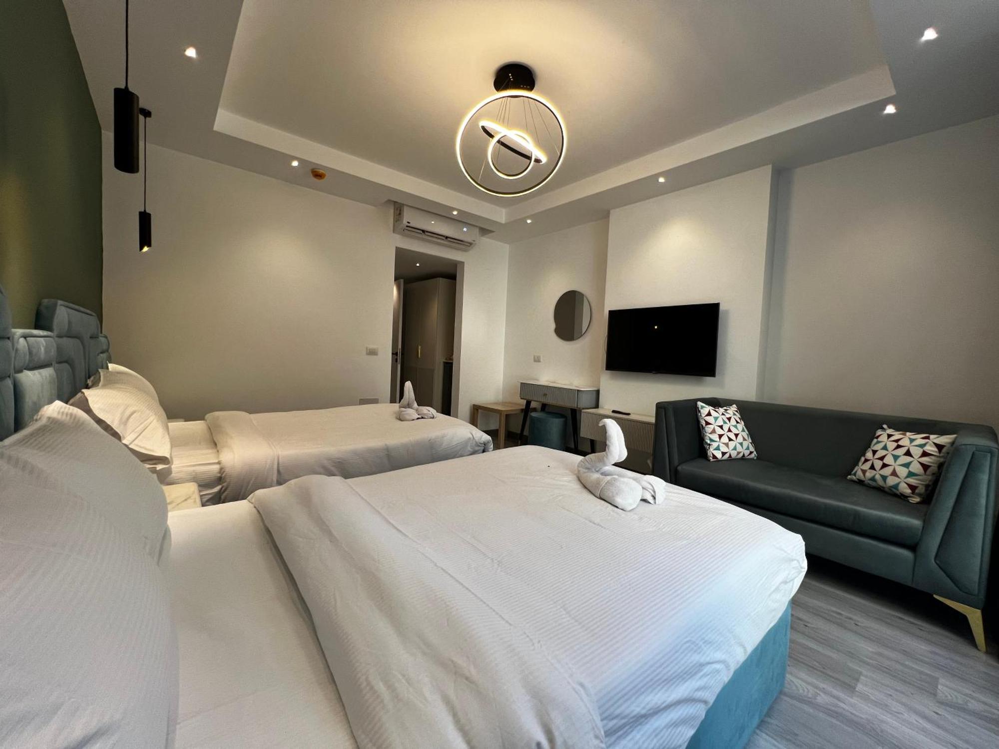 Onyx Pyramids Boutique Hotel Al Kawm al Akhdar Buitenkant foto