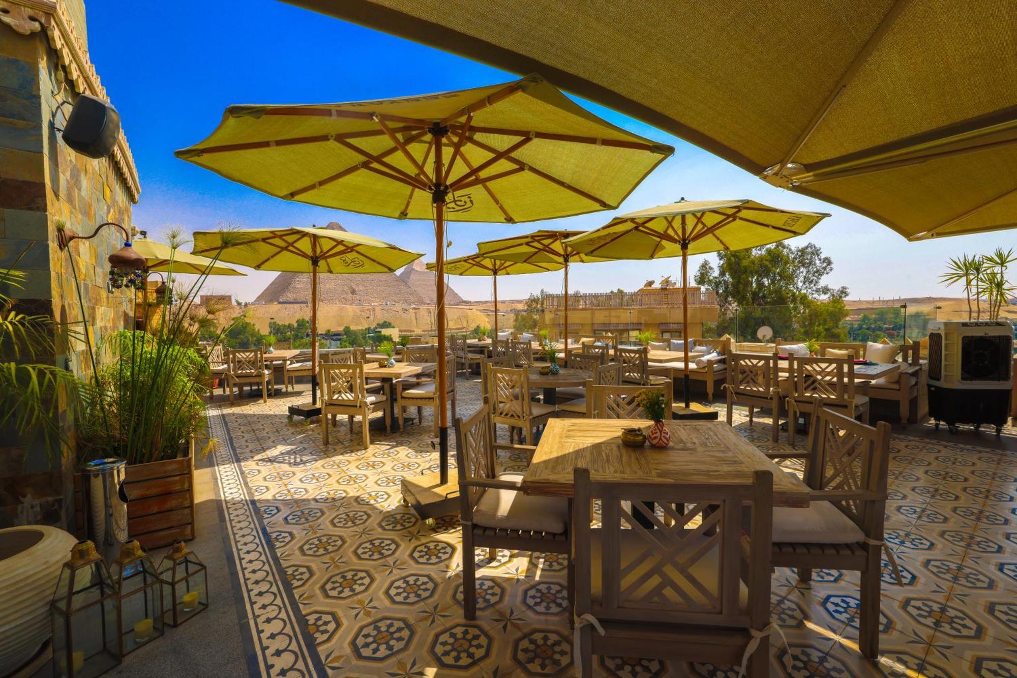 Onyx Pyramids Boutique Hotel Al Kawm al Akhdar Buitenkant foto