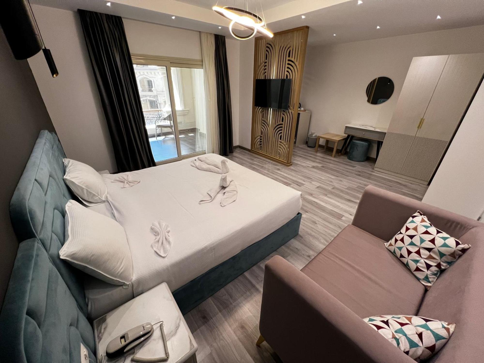 Onyx Pyramids Boutique Hotel Al Kawm al Akhdar Buitenkant foto